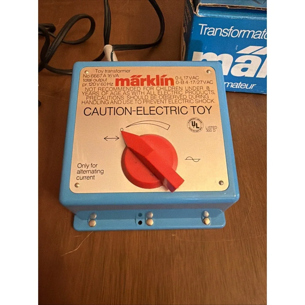 Marklin Toy Trains Made In Germany 6667 A 16VA Electric Transformer